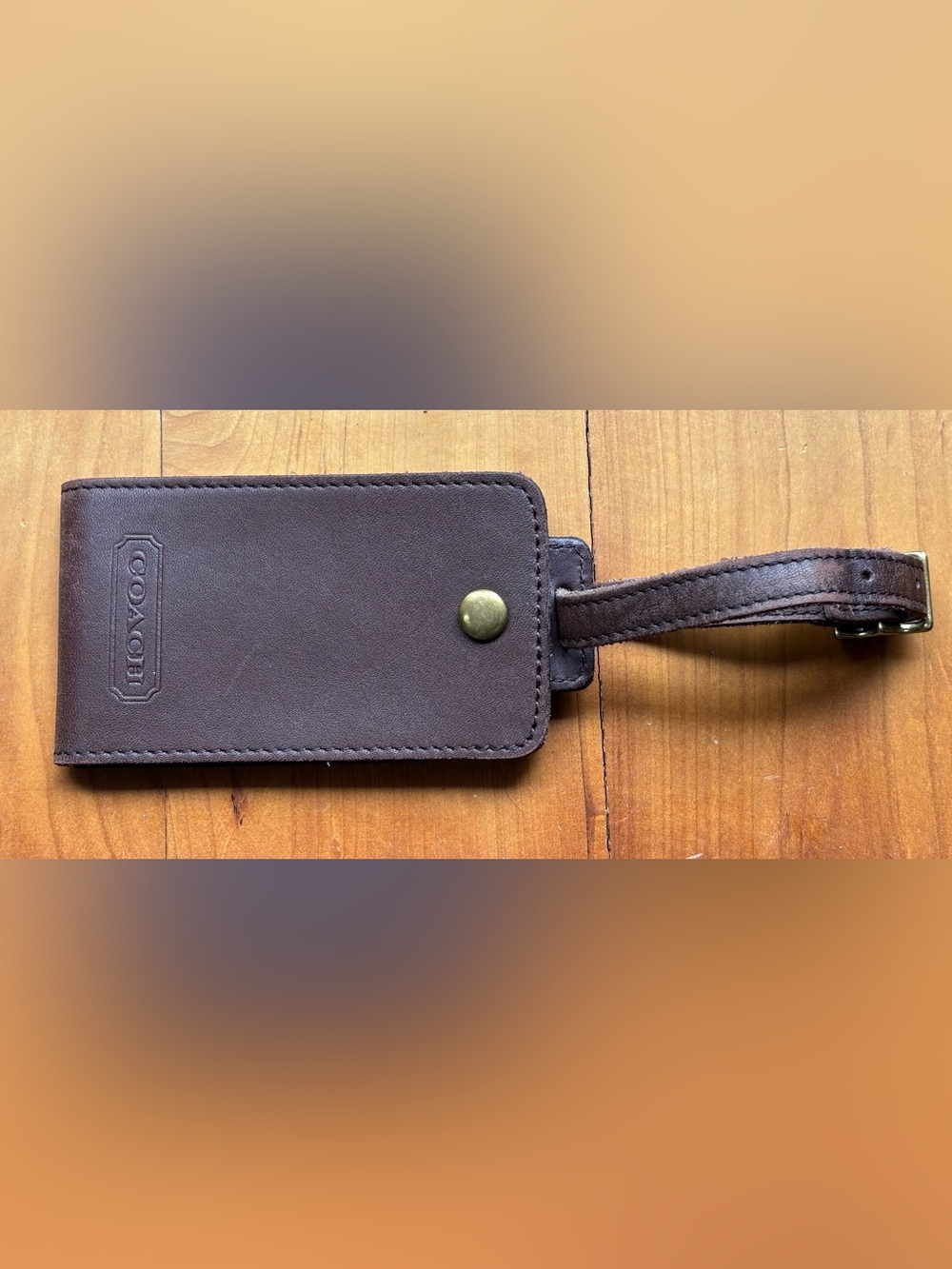 COACH Luggage Tag